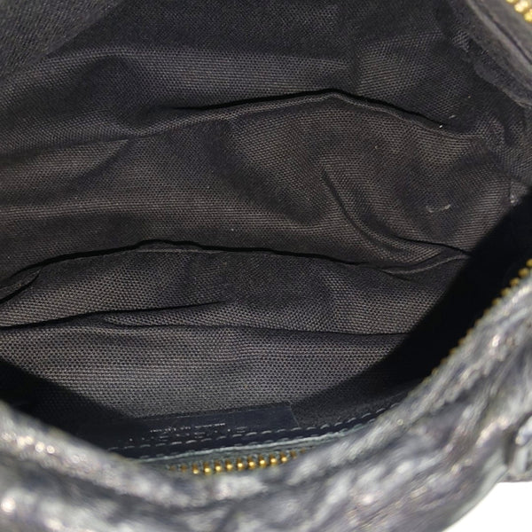 Lambskin Shoulder Bag Black