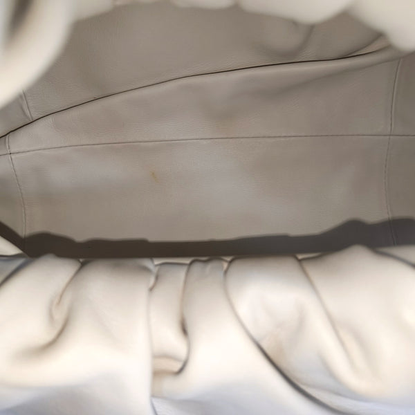 The Pouch Calfskin White