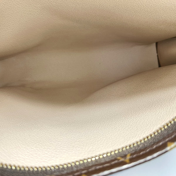 TOILET POCKET 26 Monogram Coated Canvas Brown