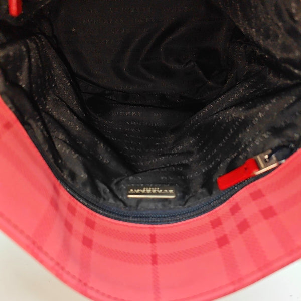 Special Material Shoulder Bag Red