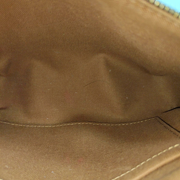 ACCESSOIRES Monogram Coated Canvas Brown