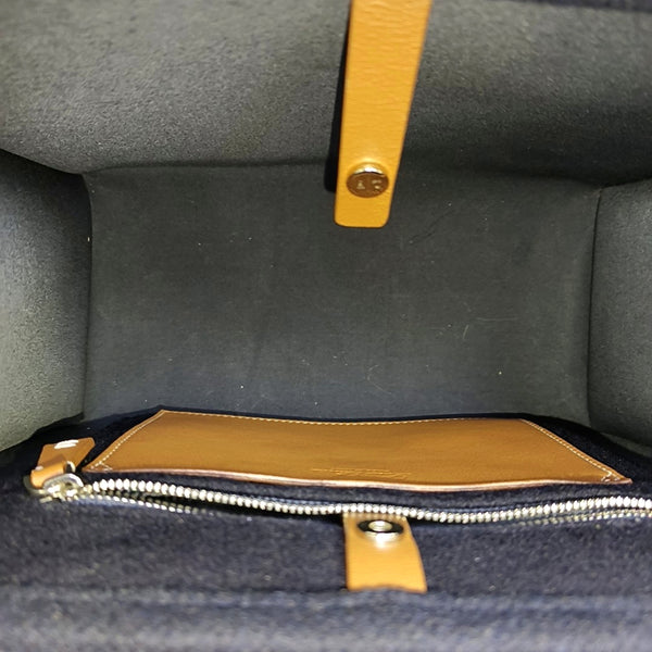 Suitcase Felt Blue