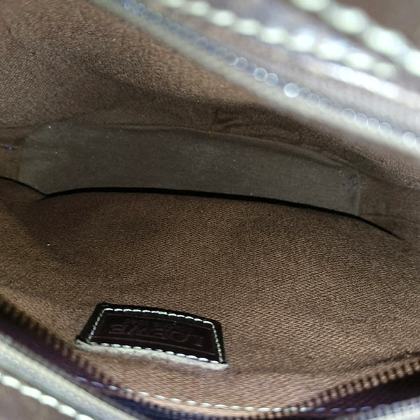 Canvas Shoulder Bag Brown