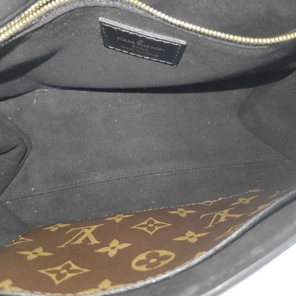 ONE HANDLE Monogram Coated Canvas Brown