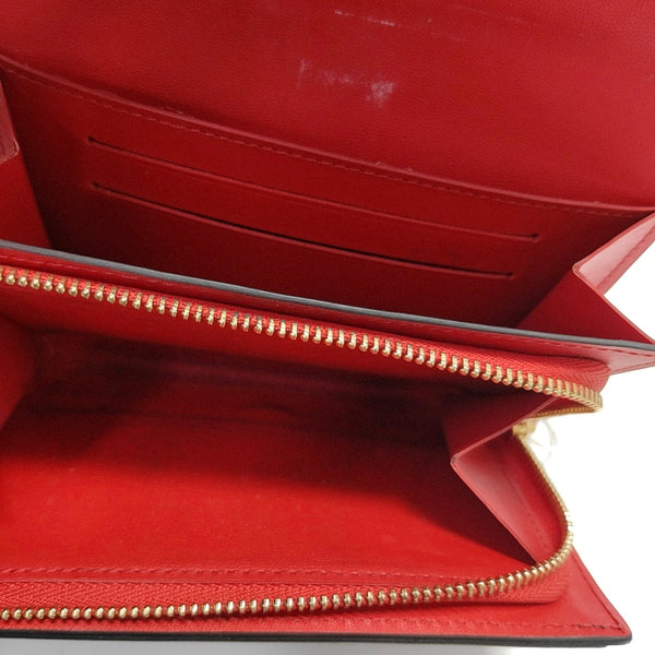 FLORE Monogram Coated Canvas Brown Wallet