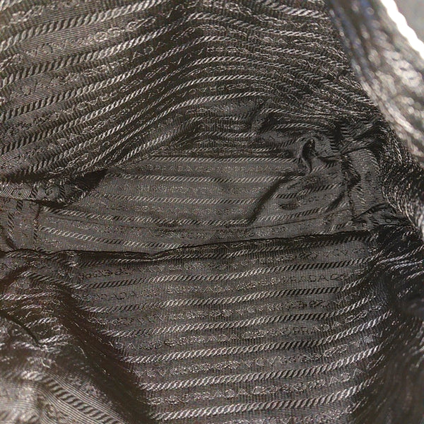 Nylon Bucket Bag Black