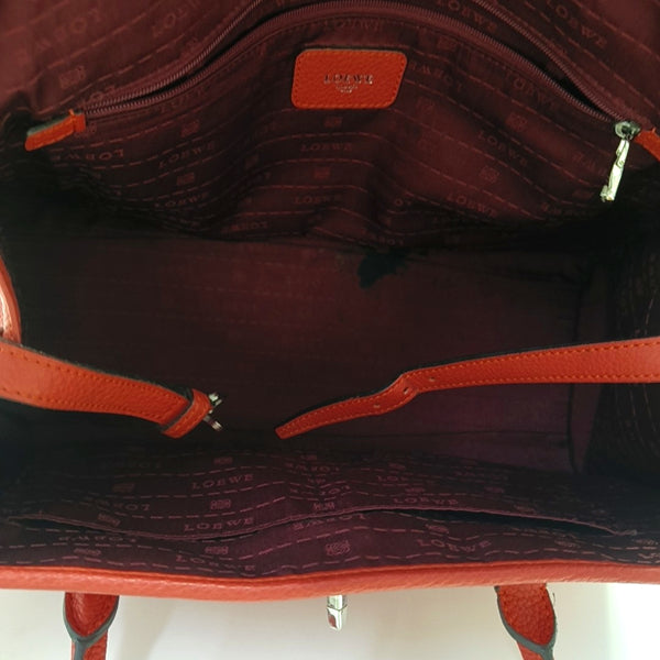 Calfskin Shoulder Bag Red