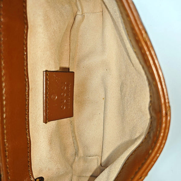 GG Marmont Mini Quilted Calfskin Brown