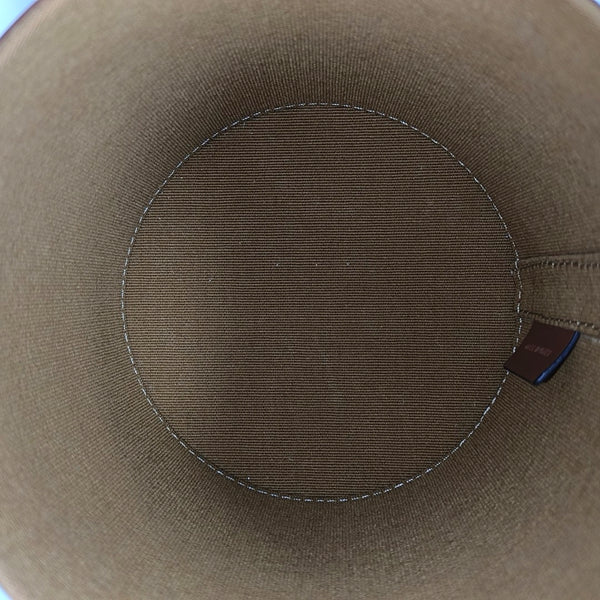 TRIOMPHE Small Coated Canvas Brown