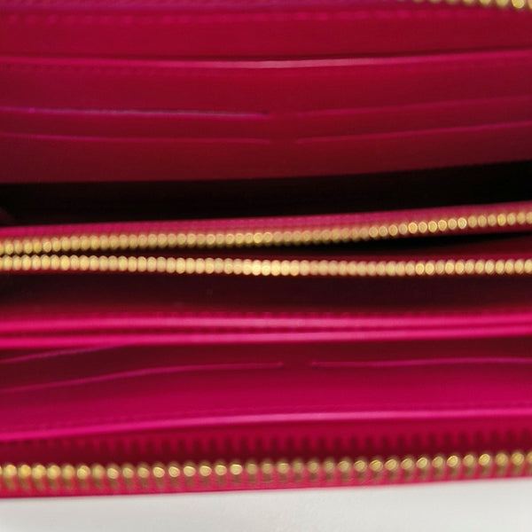 ZIPPY Patent Leather Red Wallet