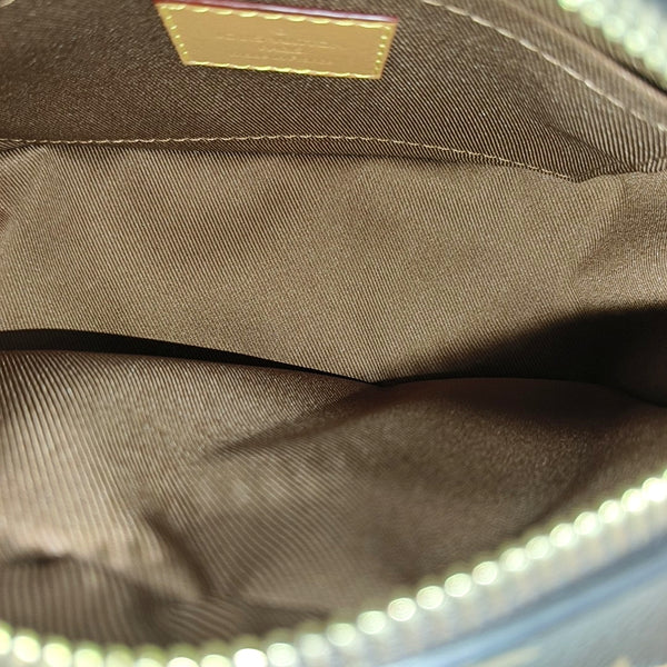 SOFT TRUNK Mini Monogram Coated Canvas Brown