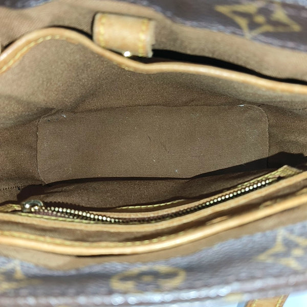 VINTAGE VAVIN PM Monogram Coated Canvas Brown