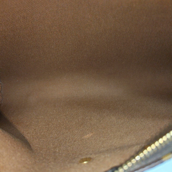EVA Monogram Coated Canvas Brown