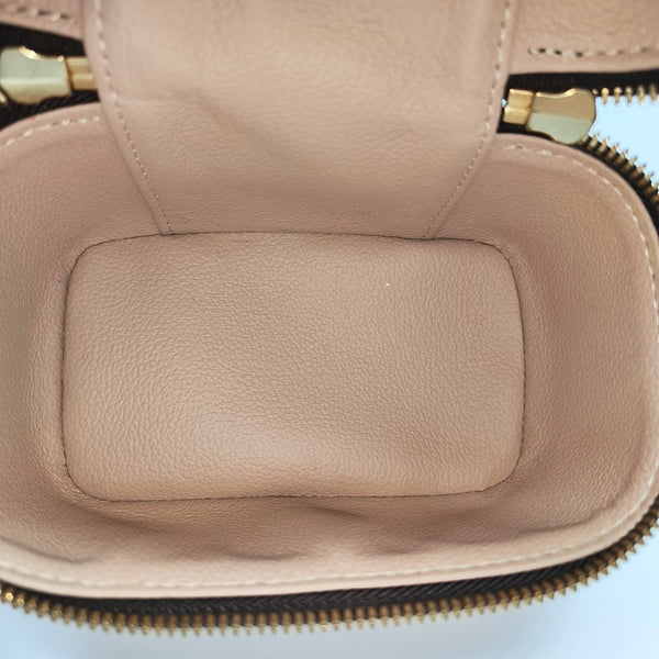 NICE Super Mini Monogram Coated Canvas Brown