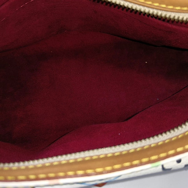 LV × TM ELIZA Monogram Coated Canvas White