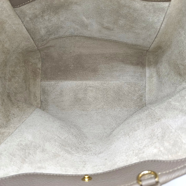 Calfskin Shoulder Bag Gray
