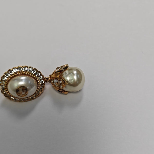 Metal Gold Stud Earrings