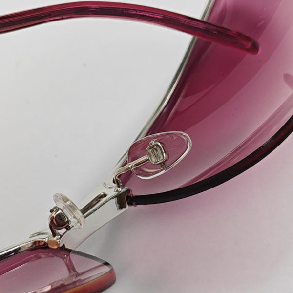 Metal Sunglasses Red