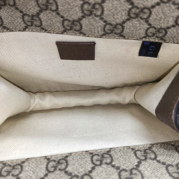 Neo Vintage Small Monogram Coated Canvas Beige