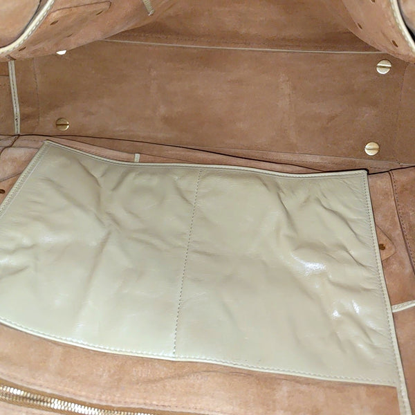Arco Large Calfskin Beige