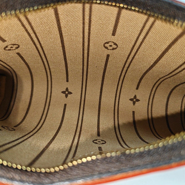 DELIGHTFUL Monogram Coated Canvas Brown