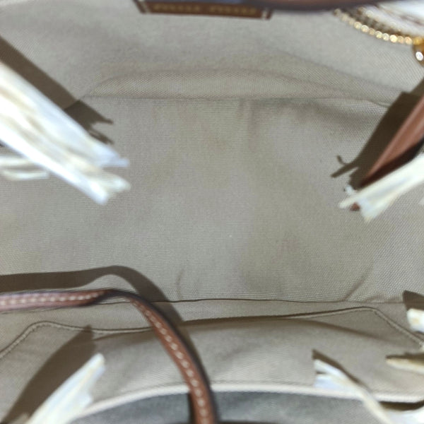 Straw Tote Bag Beige
