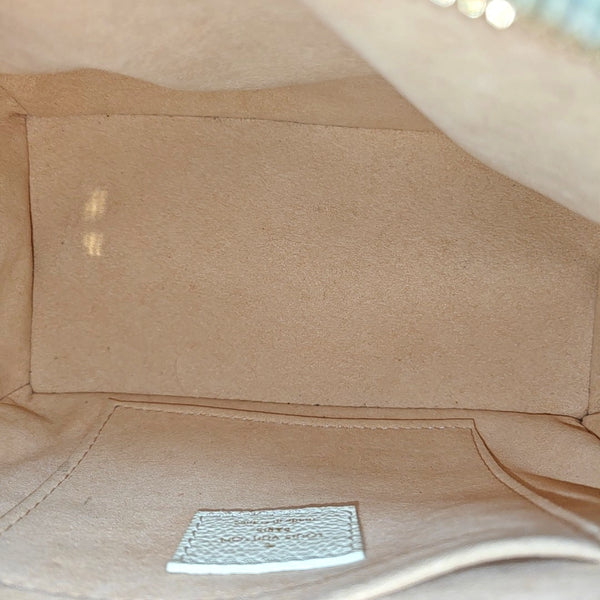 SPEEDY 20 Monogram Calfskin White