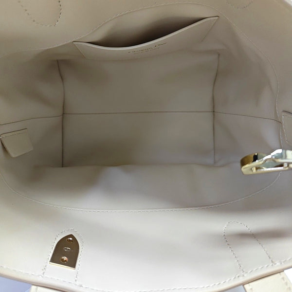Toujours Small Cannage Calfskin Beige