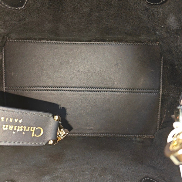 Toujours Small Cannage Calfskin Black