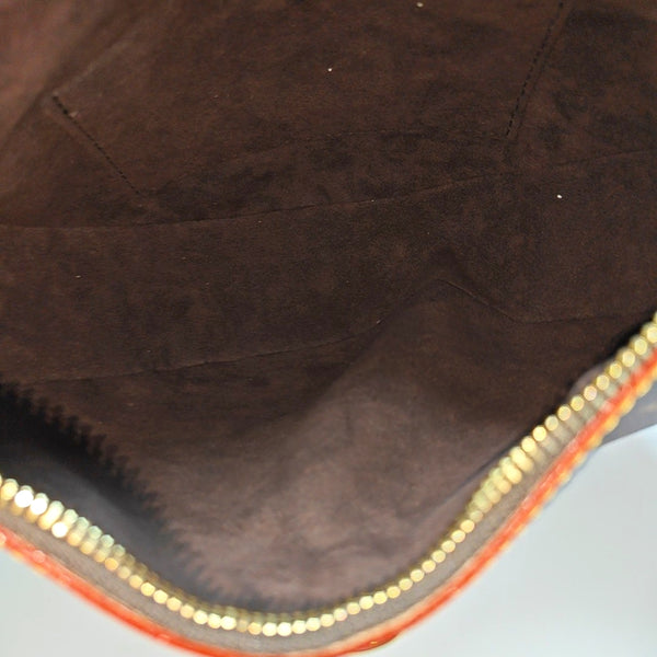 LOOPING Monogram Coated Canvas Brown