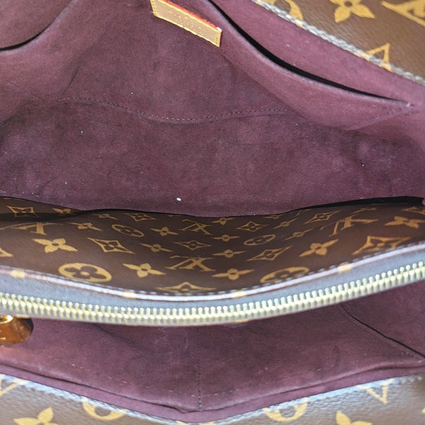MONTAIGNE Monogram Coated Canvas Brown