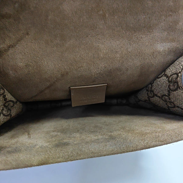 Authenticated pre-owned Dionysus Mini Monogram Coated Canvas Beige - Shoulder Bag at Looply
