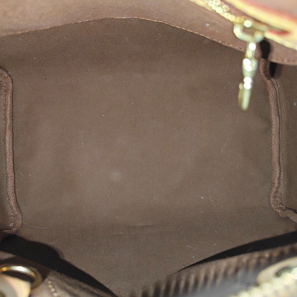 SPEEDY 25 Monogram Coated Canvas Brown