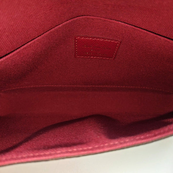 FÉLICIE Monogram Coated Canvas Brown