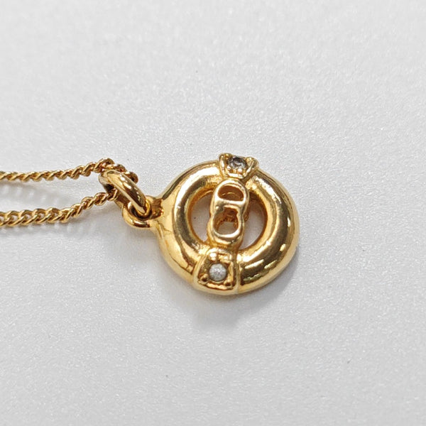 Petit CD Metal Gold Necklace