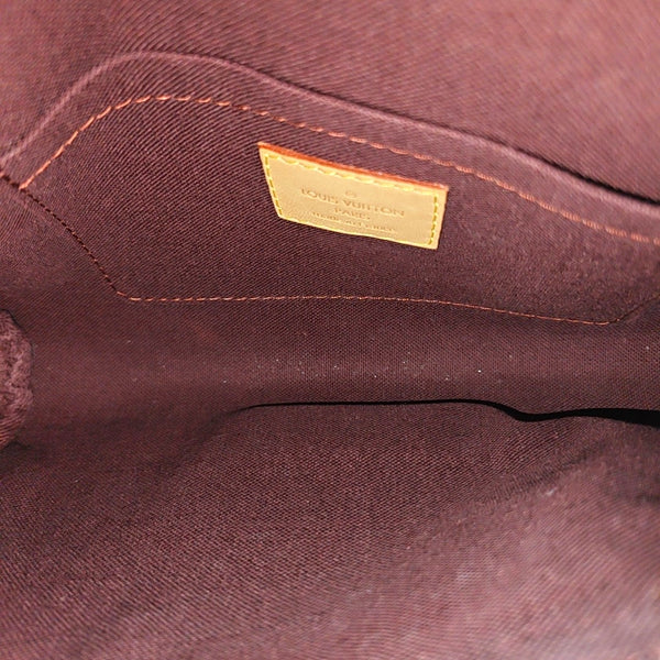 FAVORITE PM Monogram Coated Canvas Brown