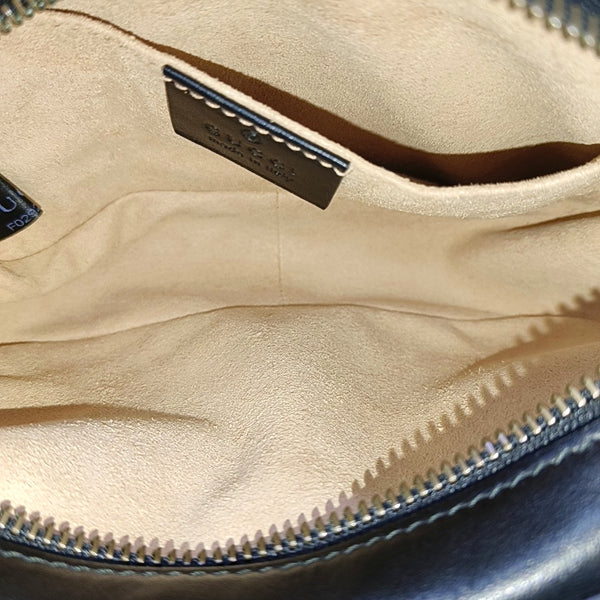 GG Marmont Mini Quilted Calfskin Black