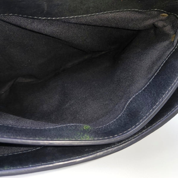 Calfskin Shoulder Bag Black