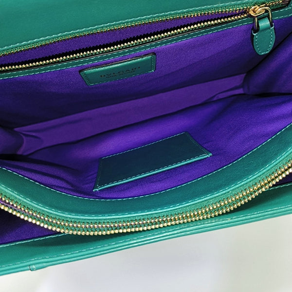 SERPENTI FOREVER Calfskin Green