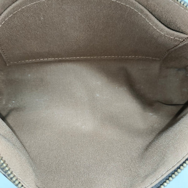 ACCESSOIRES GM Monogram Coated Canvas Brown