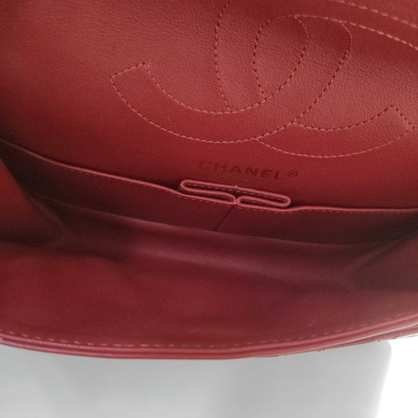 2.55 225 (small) Quilted Calfskin Red