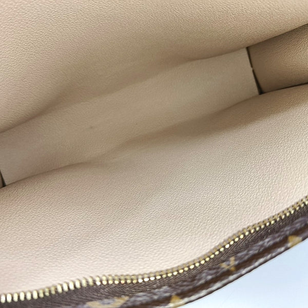 TOILET POCKET 26 Monogram Coated Canvas Brown