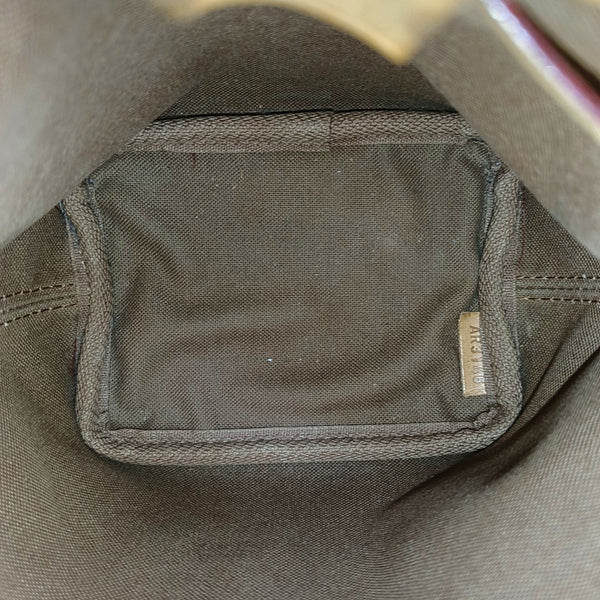 NÉONOÉ Nano Monogram Coated Canvas Brown