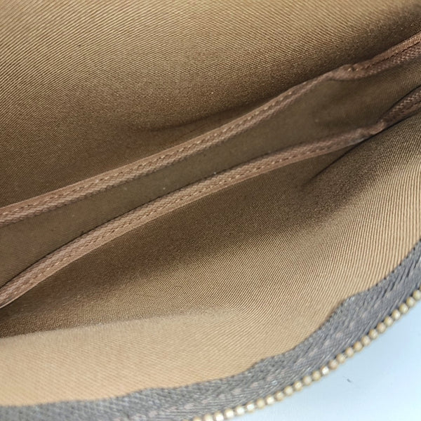 ACCESSOIRES Monogram Coated Canvas Brown