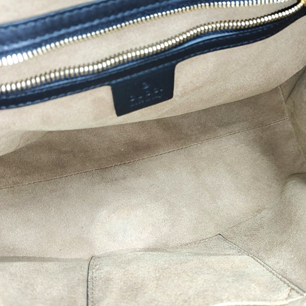 Padlock Medium Monogram Coated Canvas Beige
