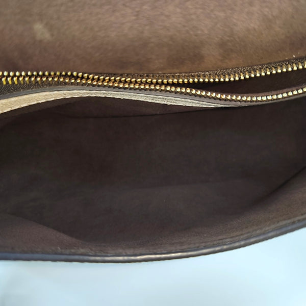 DIANE Monogram Calfskin Beige