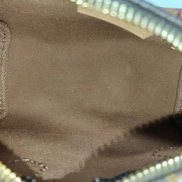 SPEEDY Nano Monogram Coated Canvas Brown
