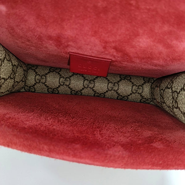 Dionysus Mini Monogram Coated Canvas Beige