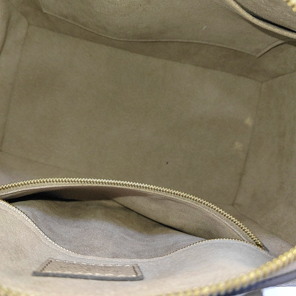 SPEEDY 25 Monogram Calfskin Beige