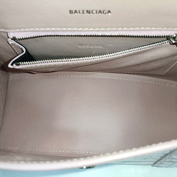 Hourglass S Calfskin Pink